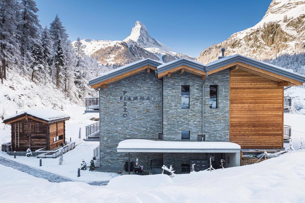 Apartment In Chalet Pizzo Fiamma เซอร์แมท ภายนอก รูปภาพ